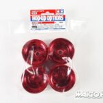 Tamiya 84327 RC WR-02 Red Plated Wheel Set (F/R)