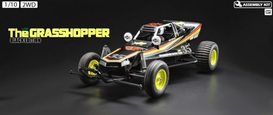 Tamiya 84416 RC Grasshopper Black Edition：圖片 1