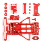 Tamiya 95243 1/32 Mini 4WD FM Reinforced Chassis (Red)