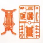 Tamiya 95316 1/32 Mini 4WD AR Fluorescent-Color Chassis Set (Orange)