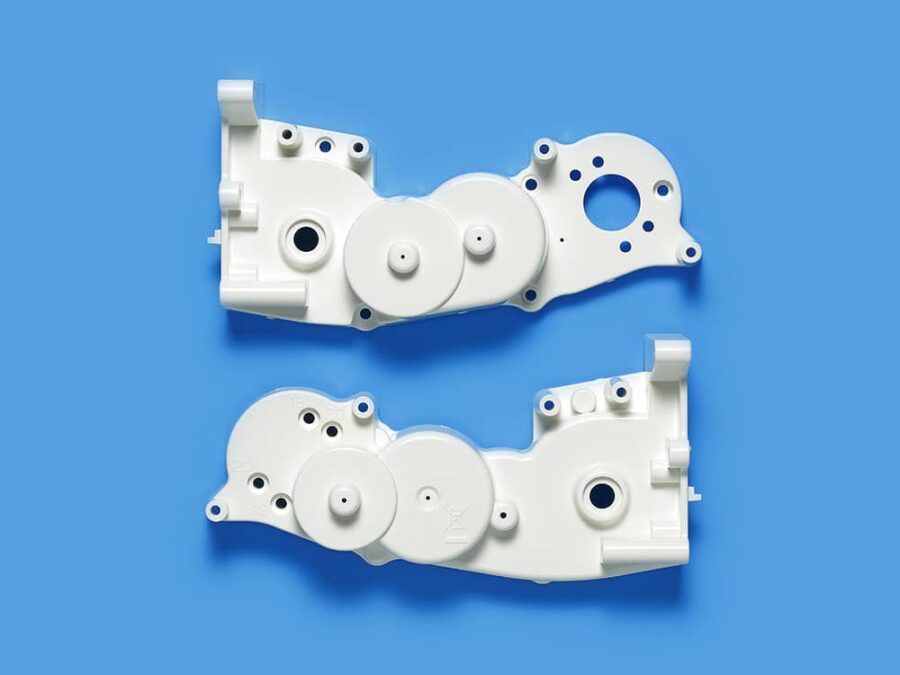 Tamiya 1/10 RC WR-02CB A PARTS GEARBOX WHITE 47403 Comical Grasshopper/Hornet：圖片 1