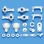 Tamiya 47404 WR-02CB B Parts (Uprights) (White)