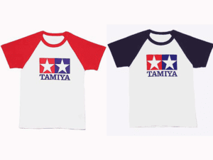Tamiya T-Shirt w/Short Raglan Sleeves