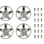 Tamiya 47409 WR-02CB S Parts (Spokes) (Chrome Plated)