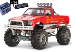 Tamiya 47394 1/10 R/C Toyota 4x4 Pick-Up Hilux Mountain Rider：圖片 4