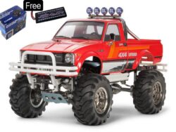 Tamiya 47394 1/10 R/C Toyota 4x4 Pick-Up Hilux Mountain Rider：圖片 6