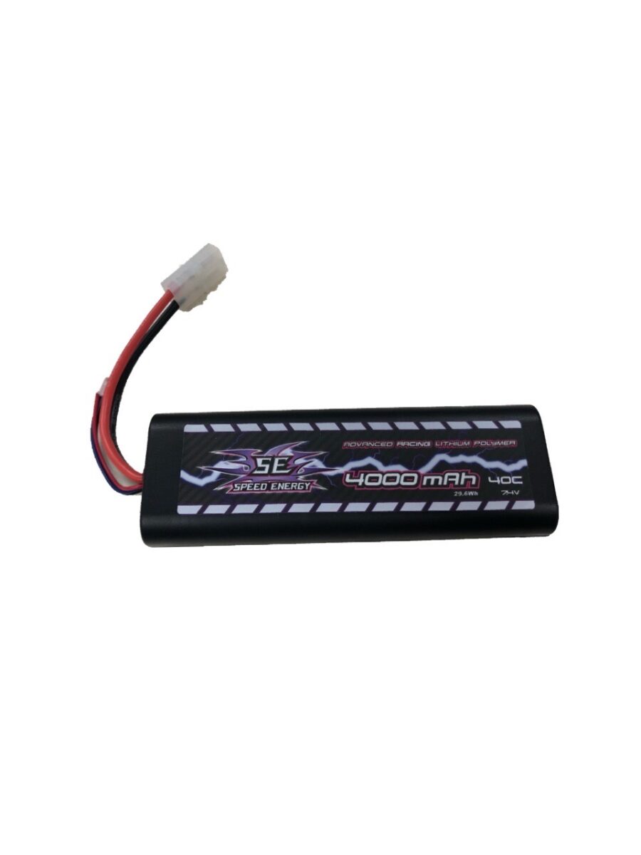 Speed Energy 7.4v SE-4000 mahLi-PoBattery/40C/2Sw/Stick Pack：圖片 2