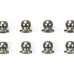 Tamiya 42323 Short Ball Connector Nuts 8 pcs Silver For TRF Dampers