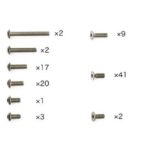 Tamiya 47377 RC Titanium Screw Set - TB-05 PRO