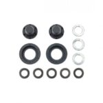 Tamiya 56556 Hub Nuts for Single Whl Bla *2