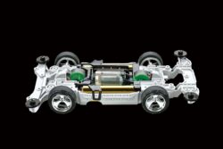 Tamiya 95550 1/32 Mini 4WD TRF-Racer Jr. Black Special (MS Chassis)：圖片 2