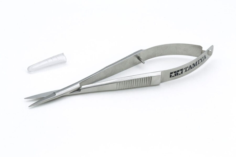 Tamiya 74157 HG TWEEZER GRIP SCISSORS：圖片 1