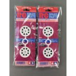 Tamiya 49043 MINI COOPER Wheels 2Pcs. (White)