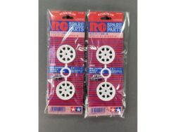 Tamiya 49043 MINI COOPER Wheels 2Pcs. (White)