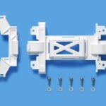 Tamiya 95325 1/32 Mini 4WD Reinforced Gear Cover (for MS Chassis) White Mini 4WD Station