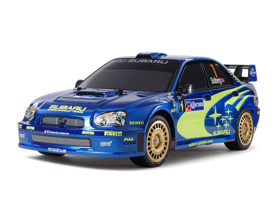 Tamiya 47372 1/10 R/C Subaru Impreza Mexico 2004 (TT-01 Type-E)：圖片 1