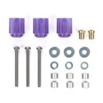 Tamiya 95523 Hi-Mount Tube Stabilizer Set (Clear Violet)