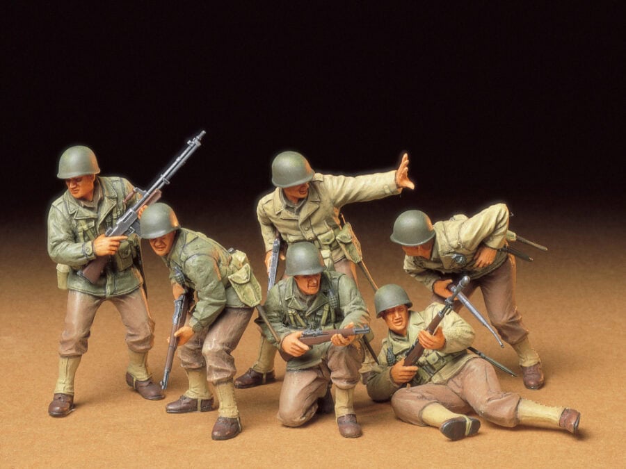 Tamiya 35192 1/35 U.S. Assault Infantry Set：圖片 1