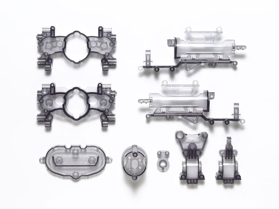 Tamiya 54920 SW-01 A Parts Chassis Clr Lgry：圖片 1