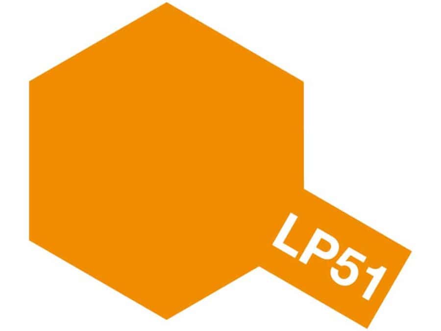 Tamiya 82151 Lacquer Paint LP-51 Pure Orange：圖片 1