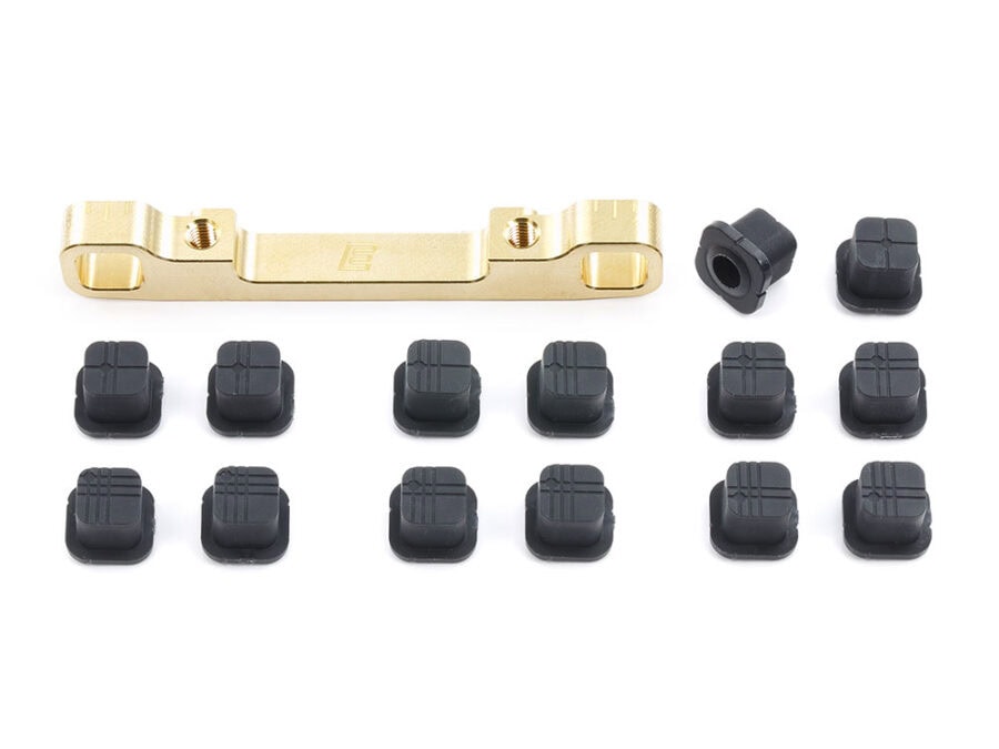 Tamiya 54937 RC Brass Adjustable Suspension Mount (E)：圖片 1