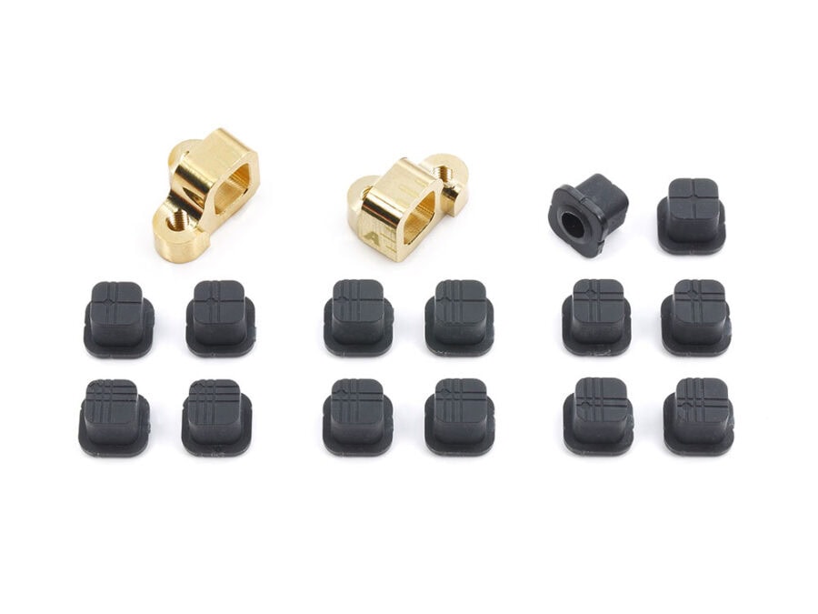 Tamiya 54939 Brass Adjustable Separate Suspension Mounts (A)：圖片 1