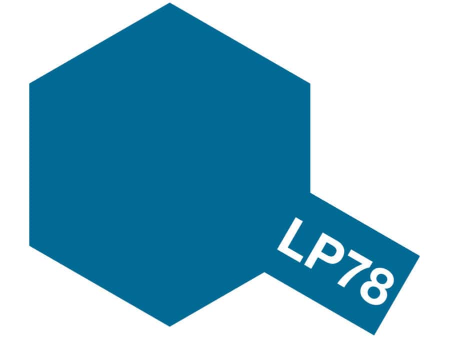 Tamiya 82178 Lacquer Paint LP-78 Flat Blue：圖片 1