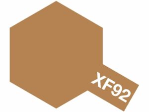 Tamiya 81792 Acrylic Paint Mini XF-92 Yellow-Brown (DAK 1941)：圖片 2