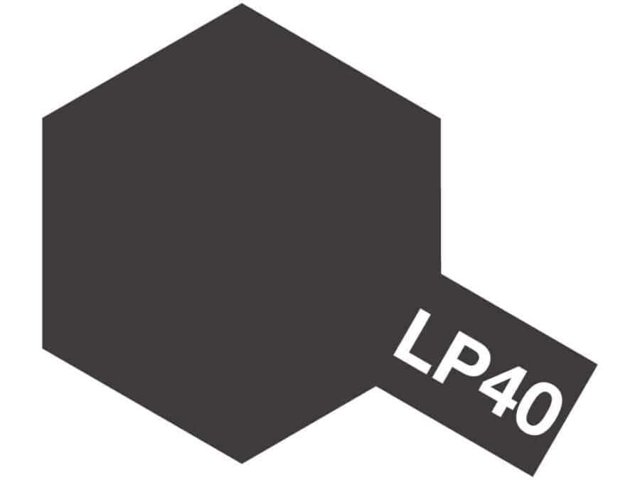 Tamiya 82140 Lacquer Paint LP-40 Metallic Black：圖片 1
