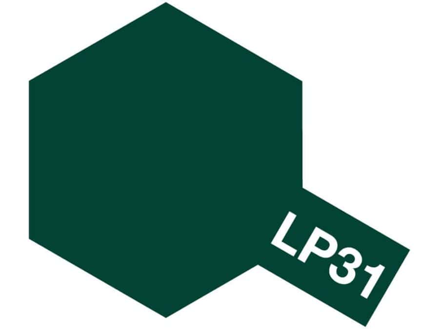 Tamiya 82131 Lacquer Paint LP-31 Dark Green 2 (IJN)：圖片 1