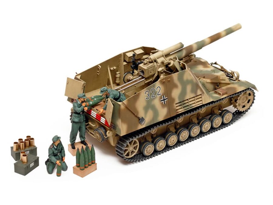 Tamiya 35367 1/35 German Heavy Self-Propelled Howitzer Hummel (Late Production)：圖片 1