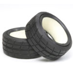 Tamiya 51023 Medium-narrow Racing Radial Tires (1pr.)