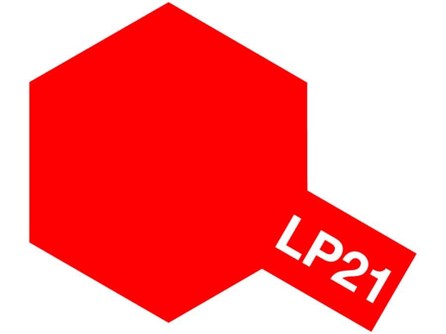 Tamiya 82121 Lacquer Paint LP-21 Italian Red：圖片 1