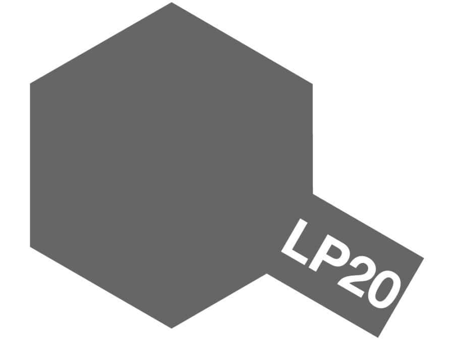 Tamiya 82120 Lacquer Paint LP-20 Light Gun Metal：圖片 1