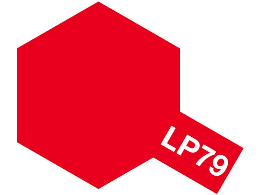 Tamiya 82179 Lacquer Paint LP-79 Flat Red：圖片 1