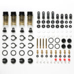 Tamiya 47342 TRF Special Damper Black (Hard Black Coating) 4pcs.