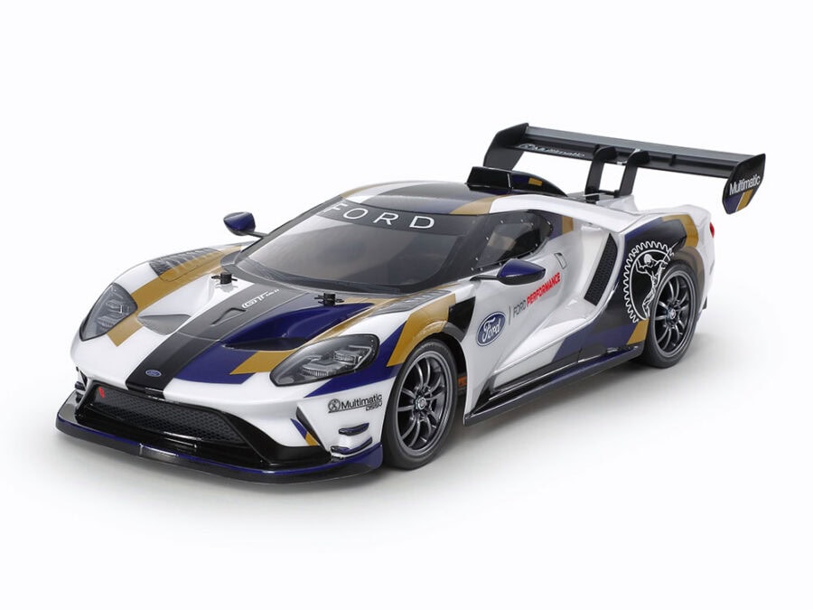 Tamiya 58689 1/10 R/C 2020 Ford GT Mk II (TT-02 Chassis)：圖片 1