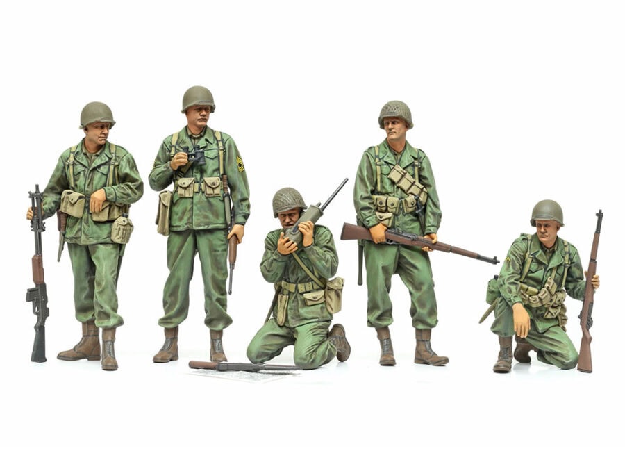 Tamiya 35379 1/35 U.S. Infantry Scout Set：圖片 1