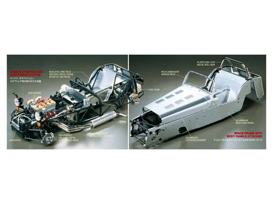 Tamiya 10204 1/12 Caterham Super Seven BDR：圖片 4