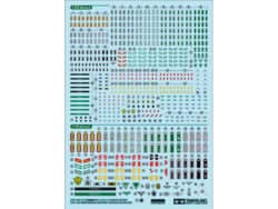 Tamiya 12625 1/16 1/35 WWII German Militaly Insign Decal Set