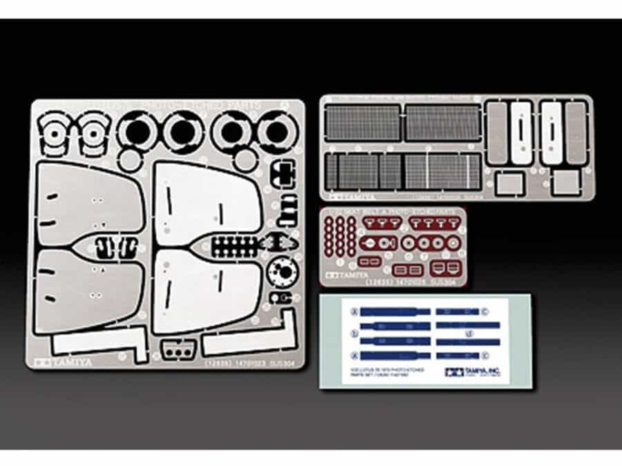 Tamiya 12639 1/20 Lotus Type 79 1979 Photo-Etched Parts Set：圖片 1
