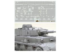 Tamiya 12650 Zimmerit Coating Sheet For 1/35 Panzer IV Ausf.J
