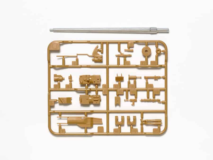 Tamiya 12664 1/35 German Panther Ausf.D Metal Gun Barrel Set：圖片 1