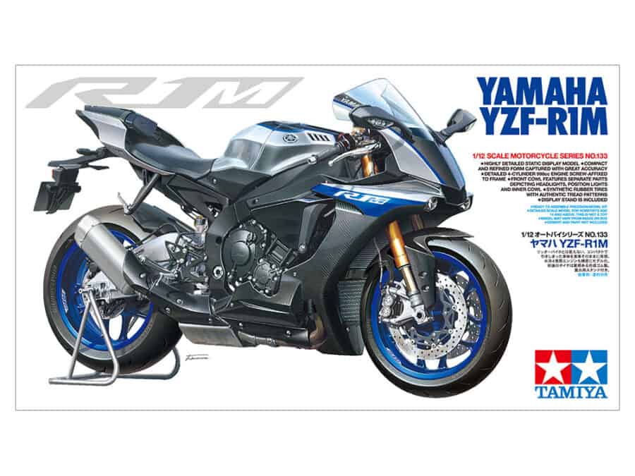Tamiya 14133 1/12 Yamaha YZF-R1M：圖片 2