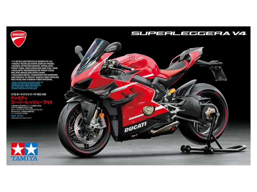 Tamiya 14140 1/12 Ducati Superleggera V4：圖片 2