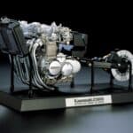 Tamiya 16023 1/6 Kawasaki Z1300 Engine