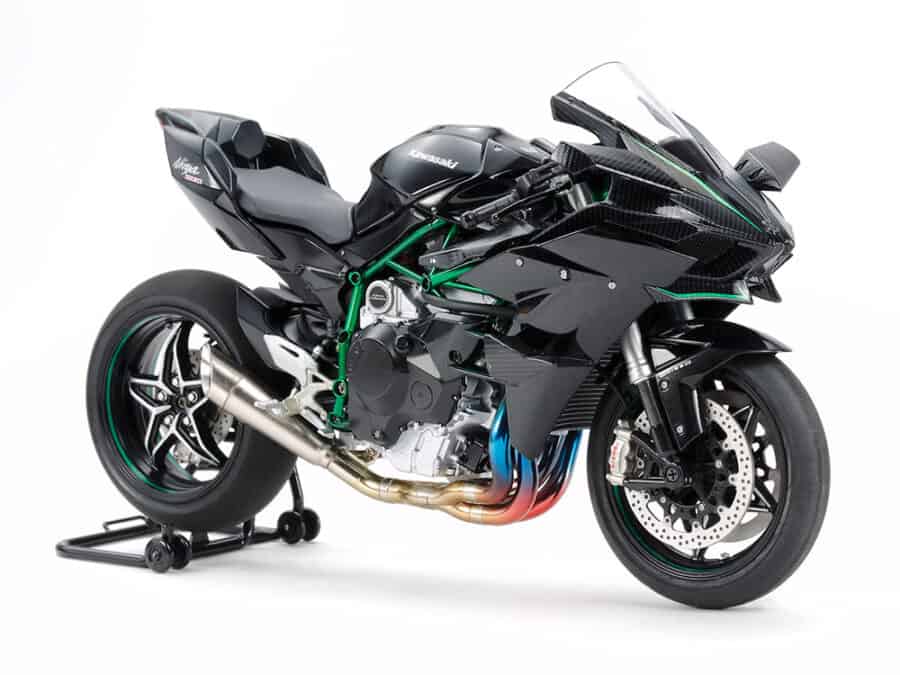 Tamiya 21160 1/12 Kawasaki Ninja H2R (Finished Model)：圖片 1