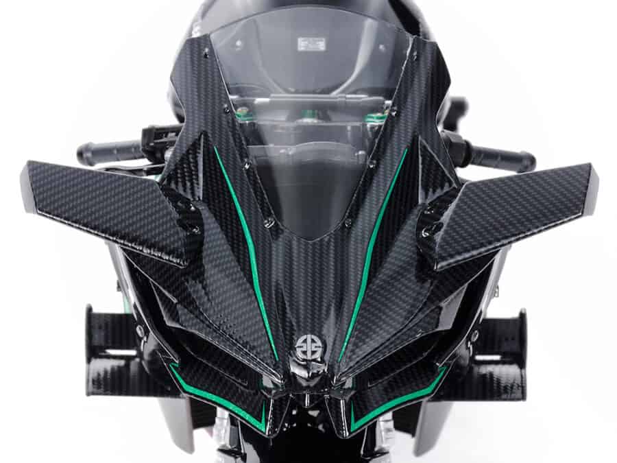 Tamiya 21160 1/12 Kawasaki Ninja H2R (Finished Model)：圖片 2