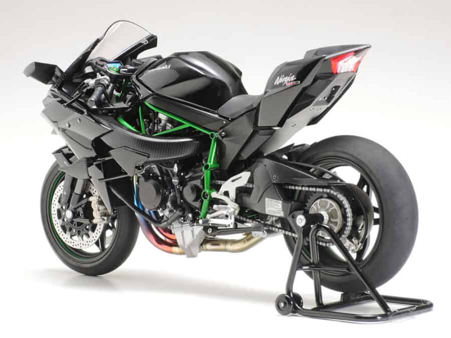 Tamiya 21160 1/12 Kawasaki Ninja H2R (Finished Model)：圖片 6