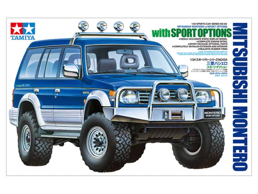 Tamiya 24124 1/24 Mitsubishi Montero with Sport Options：圖片 2